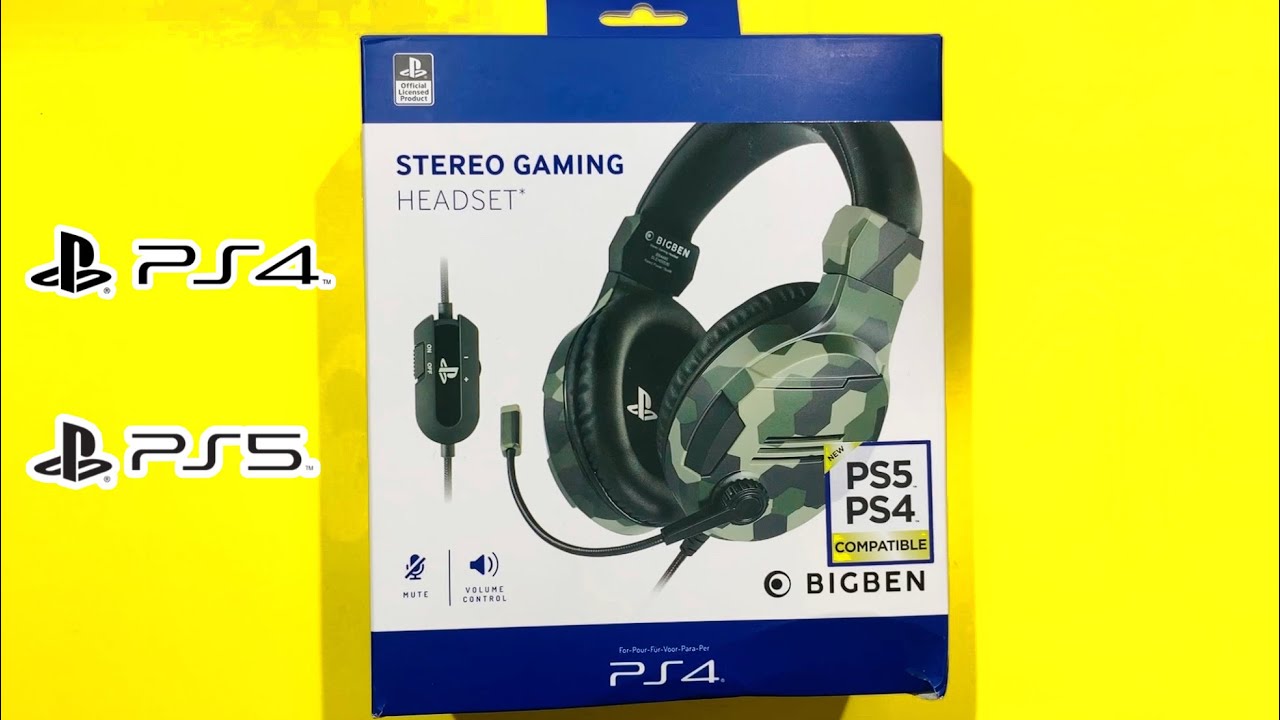 Big Ben Headset for PS4 & PS5 Unboxing