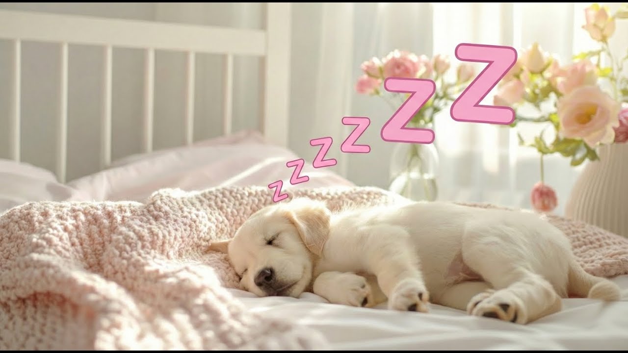 10 Hours of Best Sleep Music for Dogs 🌙 Instant Anxiety Relief & Calming Lullaby 🐶💜(No Ads)