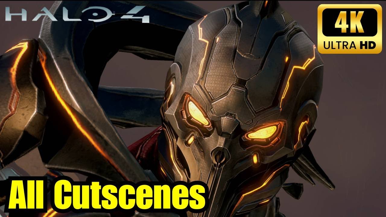 Halo 4: Все кат-сцены (4K 60FPS)