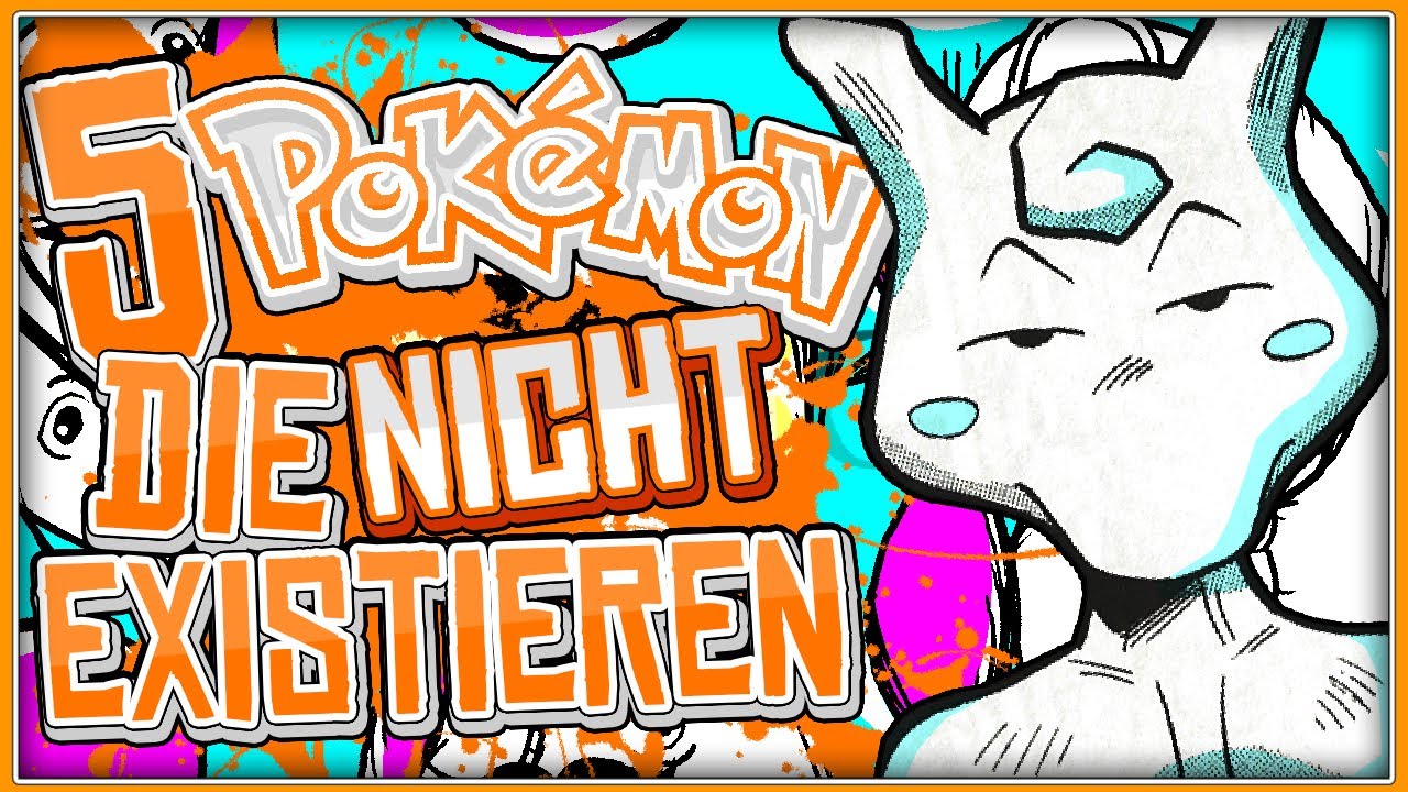 5 Pokémon, die nicht existieren... obwohl sie existieren! | MythosOfGaming