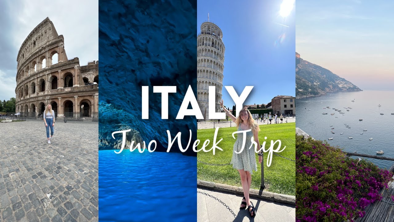 Italy Travel Vlog - Two Weeks in Rome, Positano, Florence, Venice and Milan