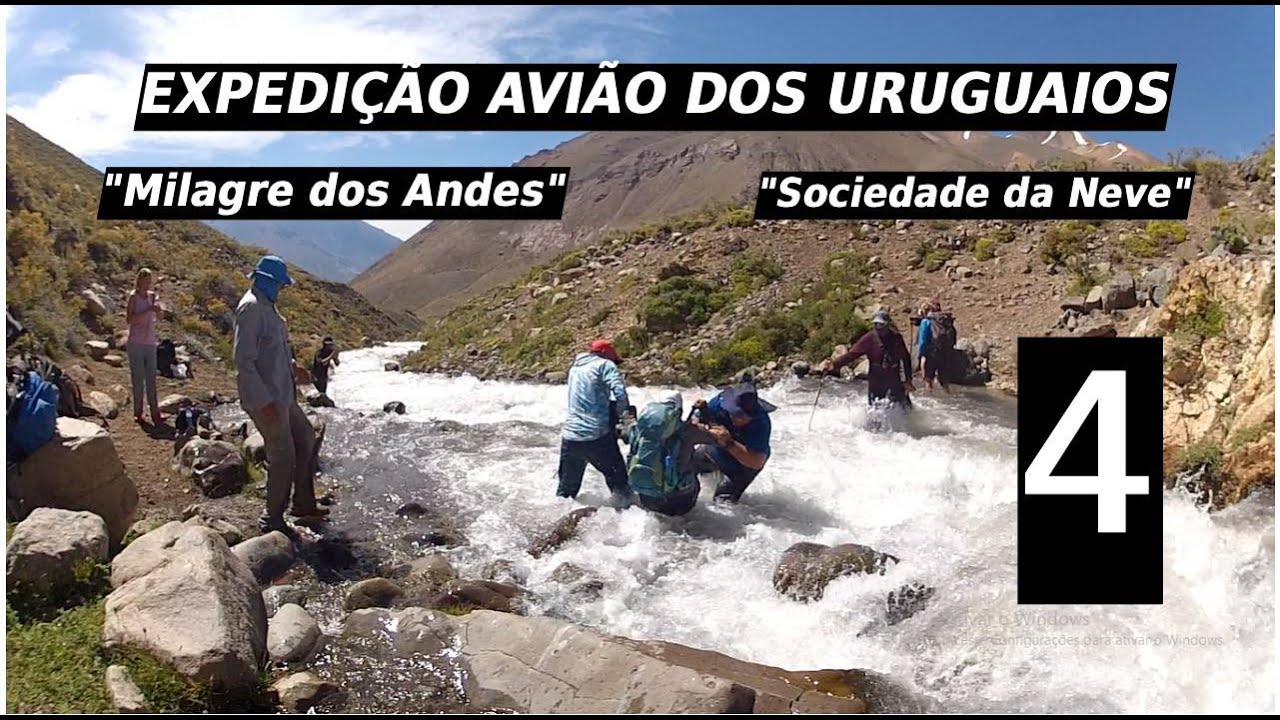 EXPEDIÇÃO AVIÃO DOS URUGUAIOS  - ACAMPAMENTO BARROSO ATÉ O LOCAL DO ACIDENTE