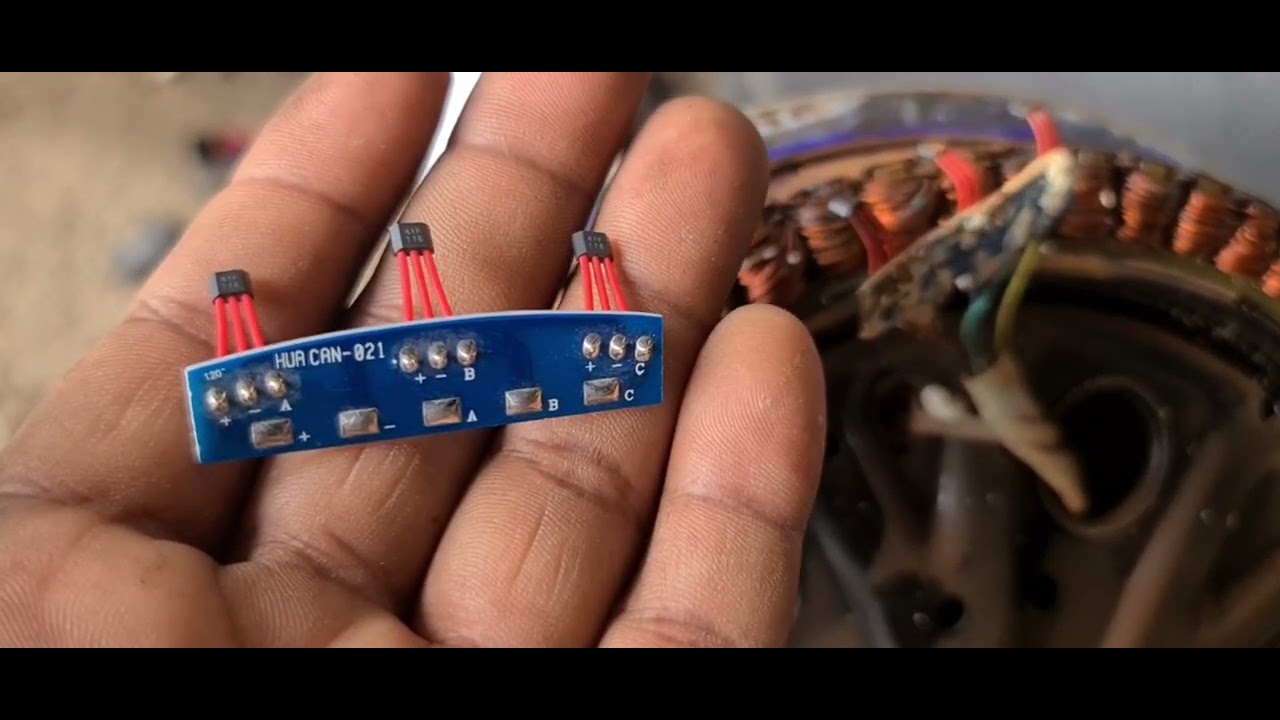 Optima || Hero electric Scooter || Hall sensor replacement || Motor repair