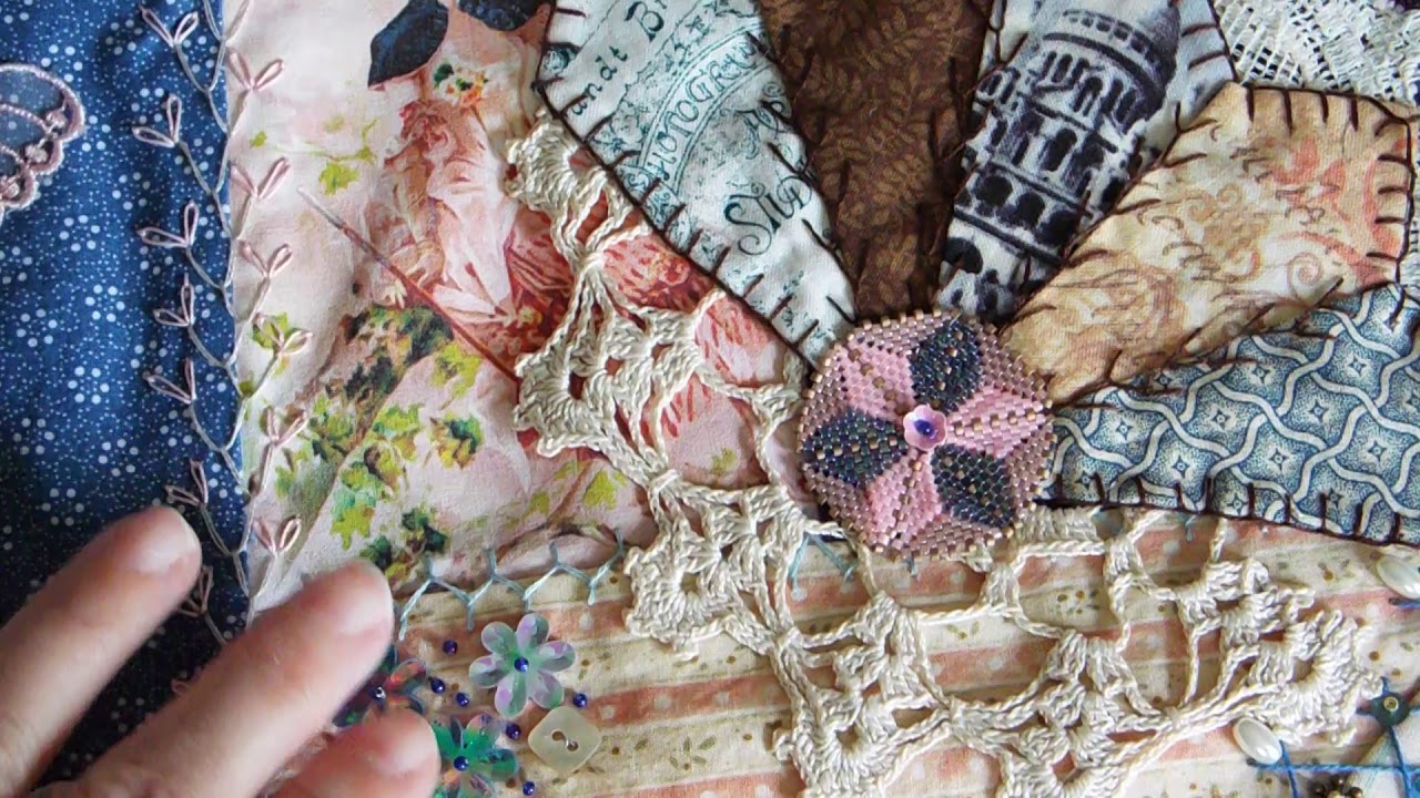 Crazy Quilt Block #14 (and possible digi-kit?)
