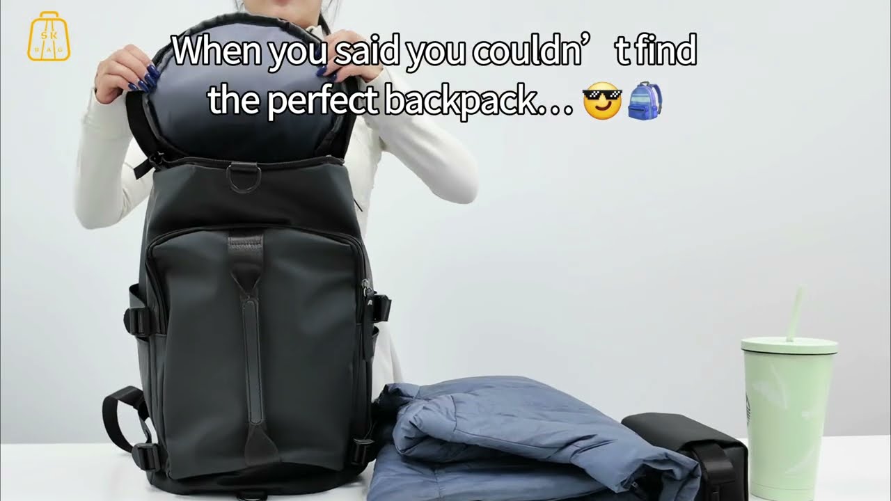 POV: When you said you couldn’t find the perfect backpack… 😏🎒