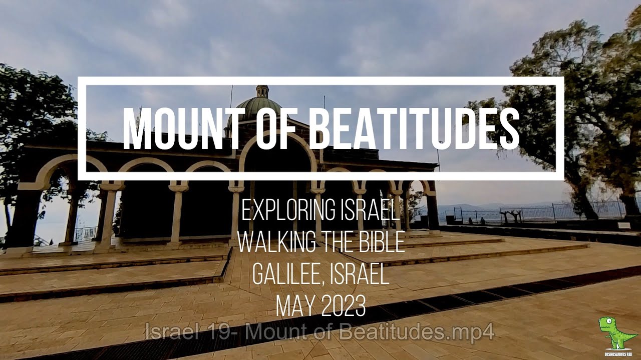 Church of the Beatitudes | Galilee, Israel (Walking The Bible- Episode 23)