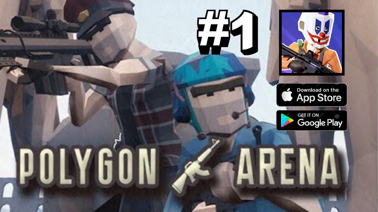 Polygon Arena：Online Shooter Gameplay （Android/IOS）［No commentary］