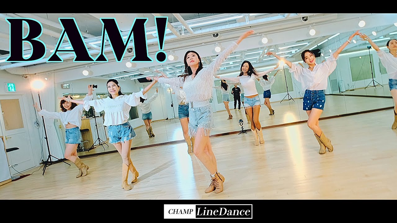 [수요중고급반] Bam! LineDance | Improver | 뱀 라인댄스 | champlinedance | 010 8833 4921