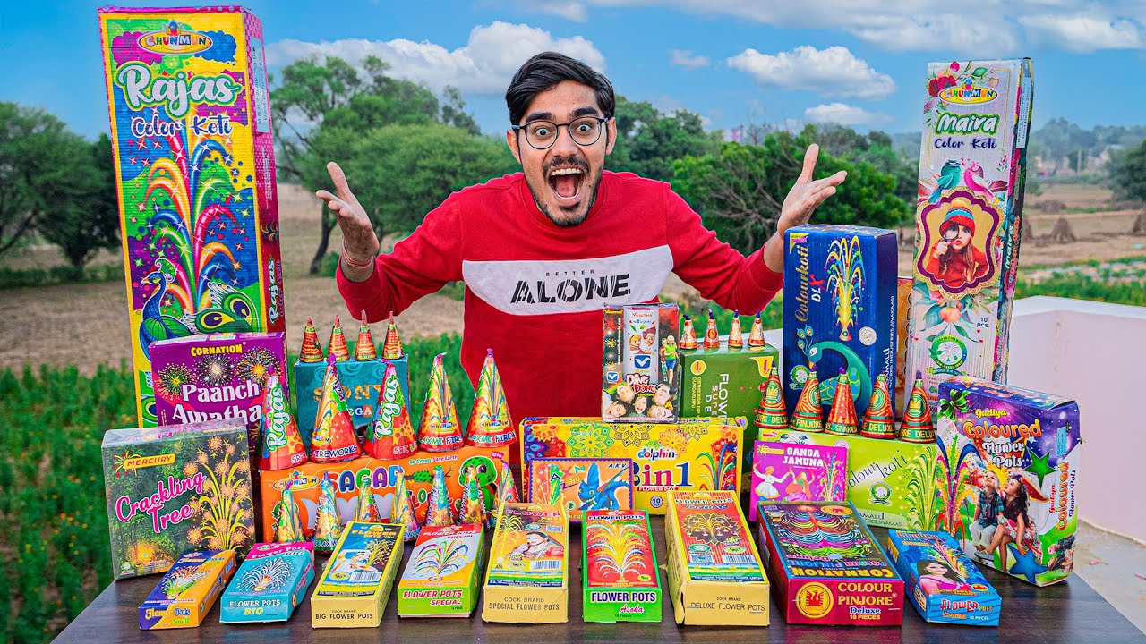 ₹15000 Diwali Anaar Stash🔥🔥- Different Types of Flower Pots