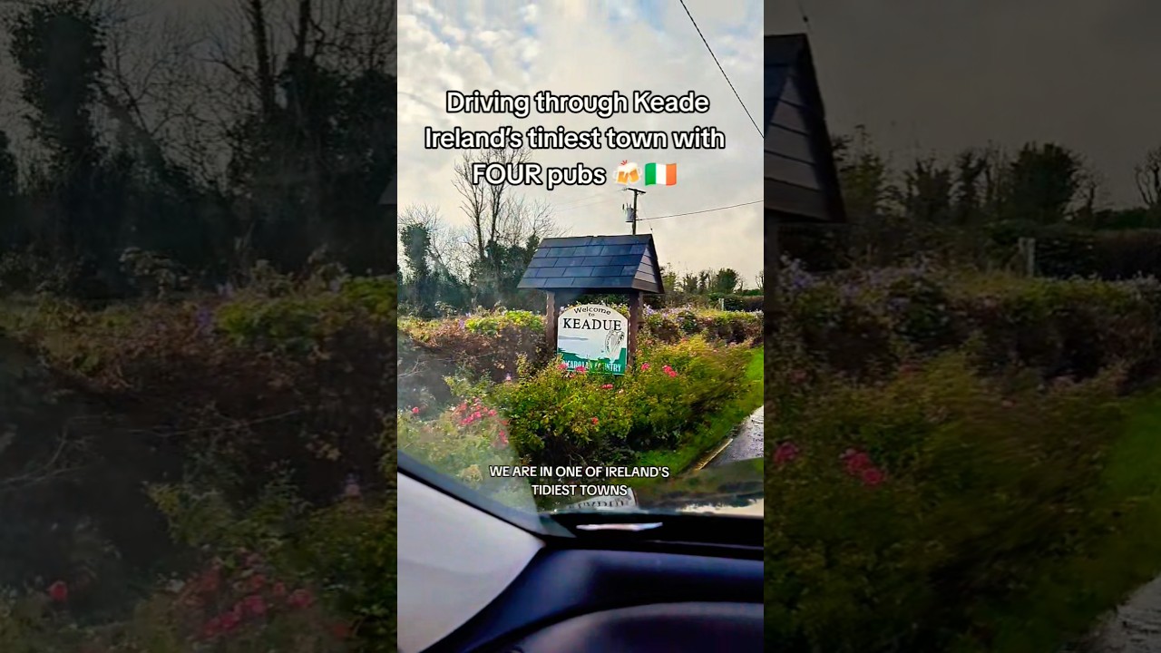 В этом крошечном ирландском городке ЧЕТЫРЕ паба! 🍻 | Округ Киду, Роскоммон 🇮🇪