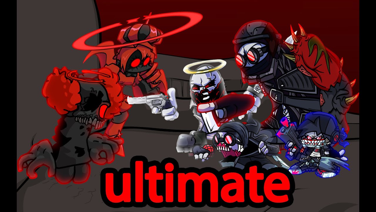 Friday Night Funkin': Ultimate expurgation(maghank vs tricky) updated Full Week [FNF Mod/HARD]