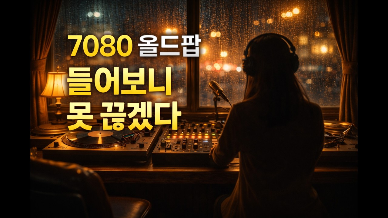 Coffee & Vinyl | 70s & 80s Old Pop • Vintage Cafe Music | 7080 올드팝 플레이리스트