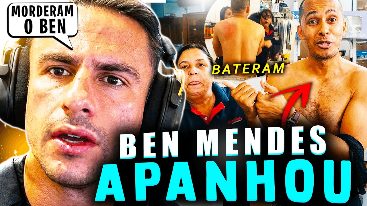 SUPER XANDÃO REAGINDO - BEN MENDES BRIGA COM GERENTE DE LOJA! (BEN MENDES SE EXPLICA)