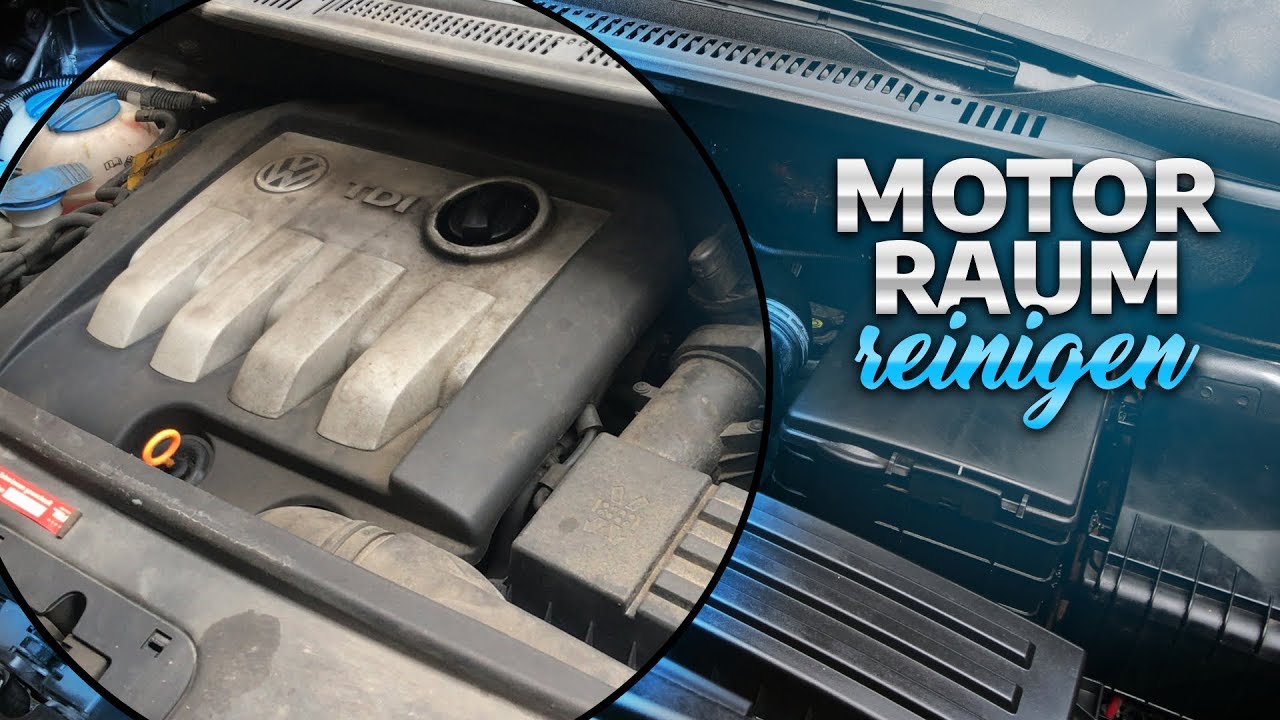 Motorraum reinigen & konservieren mit Koch Chemie Motorplast