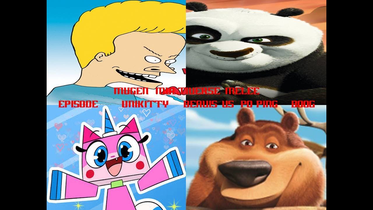 Mugen: Multiverse Melee (Episode 574: Unikitty & Beavis VS. Po Ping & Boog)