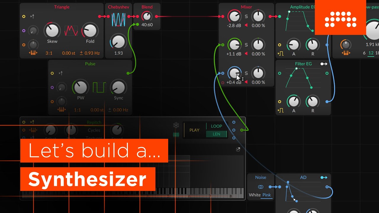 Давайте создадим… синтезатор [Bitwig Studio | The Grid]