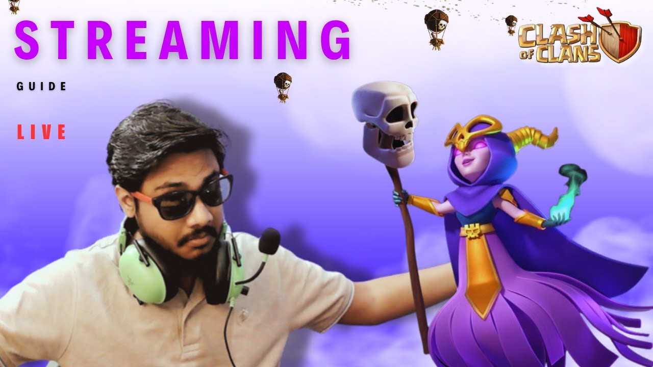 🛑CLASH OF CLANS live stream with GladiusCOC | #COC #philipsoneblade