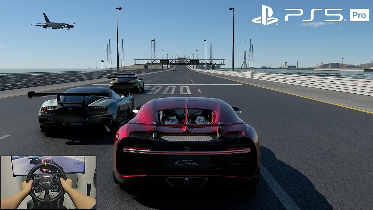 1500HP Bugatti Chiron Drag Race 500 KM ? | Gran Turismo 7 | PS5 Pro + Moza Wheel