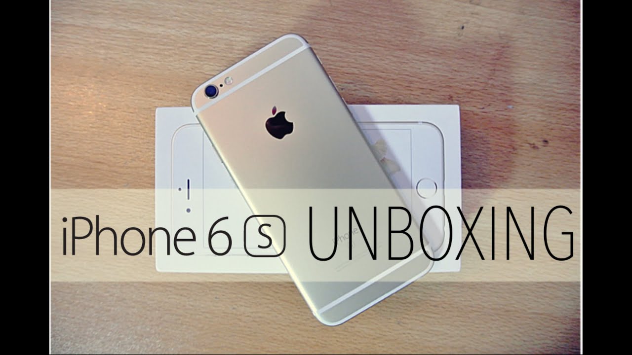 iPhone 6S GOLD - Unboxing, Setup & First Look HD