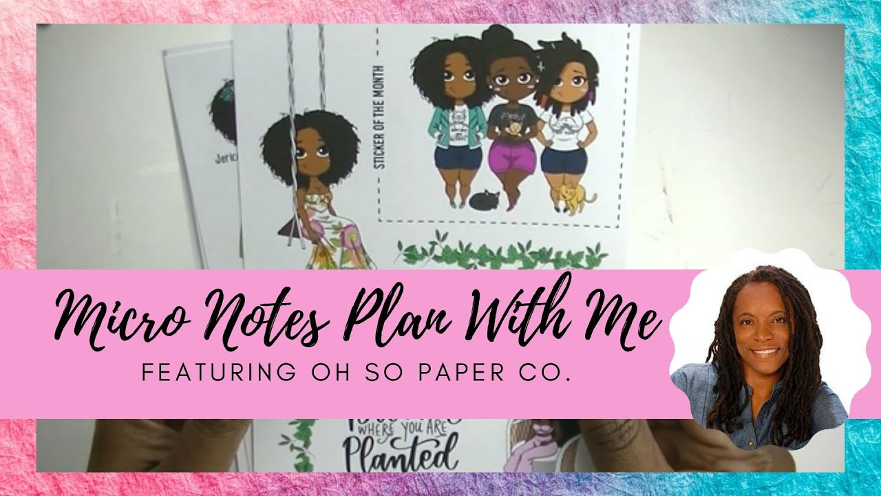 Micro Notes Plan With Me || ft Oh So Paper Co