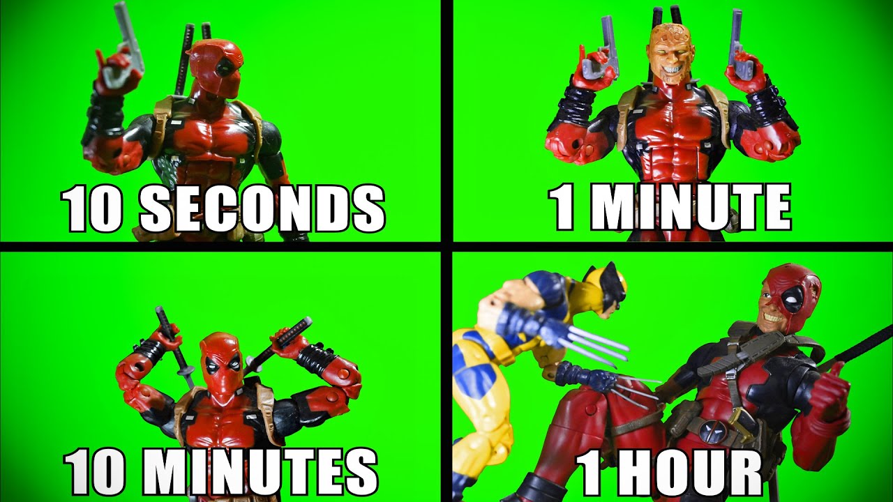 SPEED CHALLENGE: Deadpool & Wolverine STOP MOTION