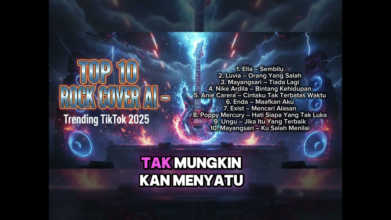TOP Rock Cover AI – Koleksi Viral TikTok 2025!