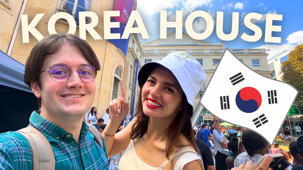 Посещение КОРЕЙСКОГО ОЛИМПИЙСКОГО ДОМА в ПАРИЖЕ 🇰🇷
