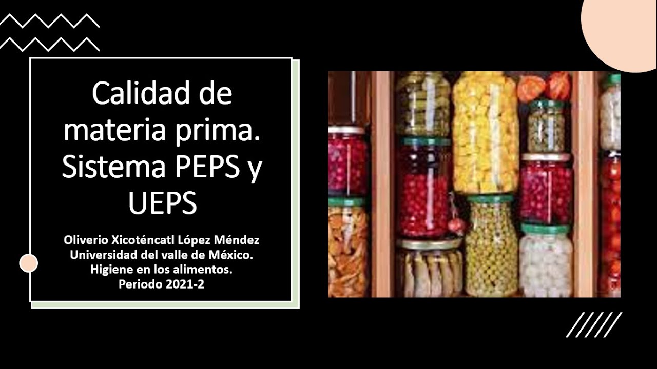Sistema PEPS y UEPS.