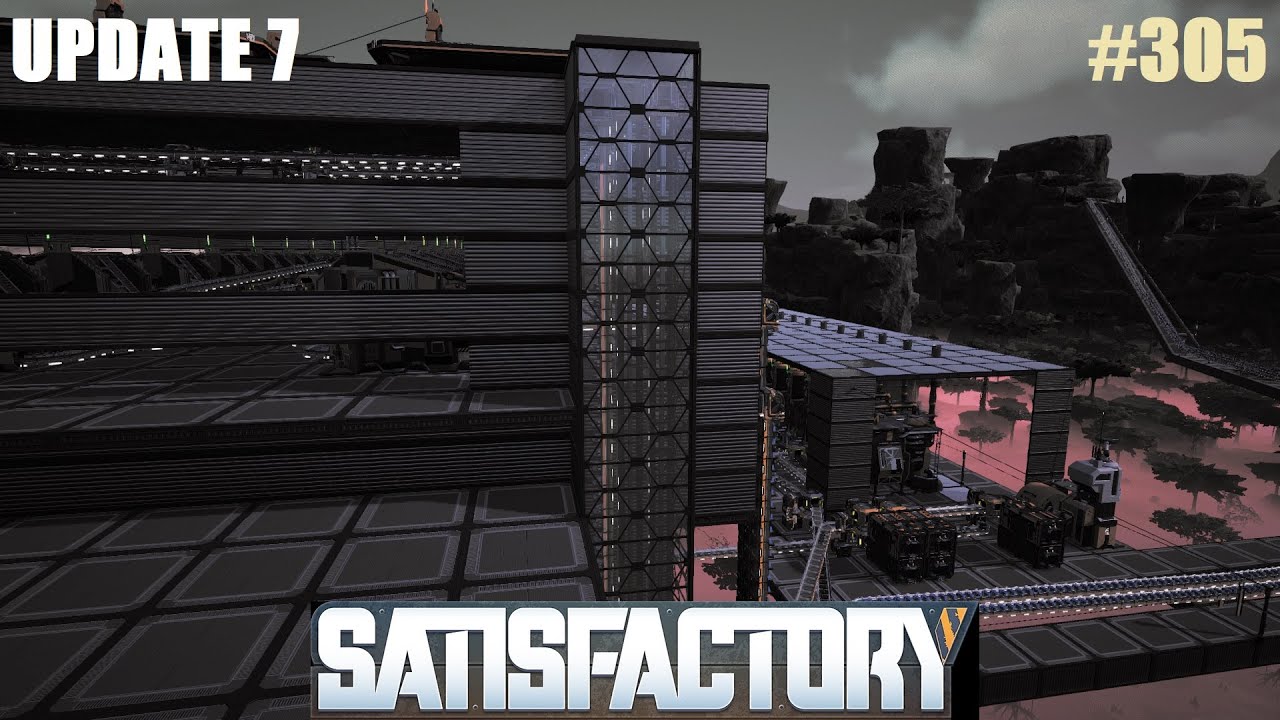 Satisfactory UPDATE 7 Строительство завода фазы 4 - 66 