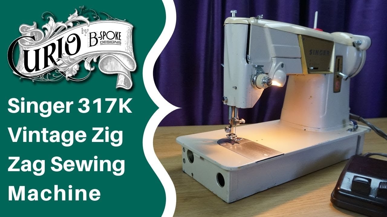 Singer 317K (327) Zig Zag Vintage Sewing Machine