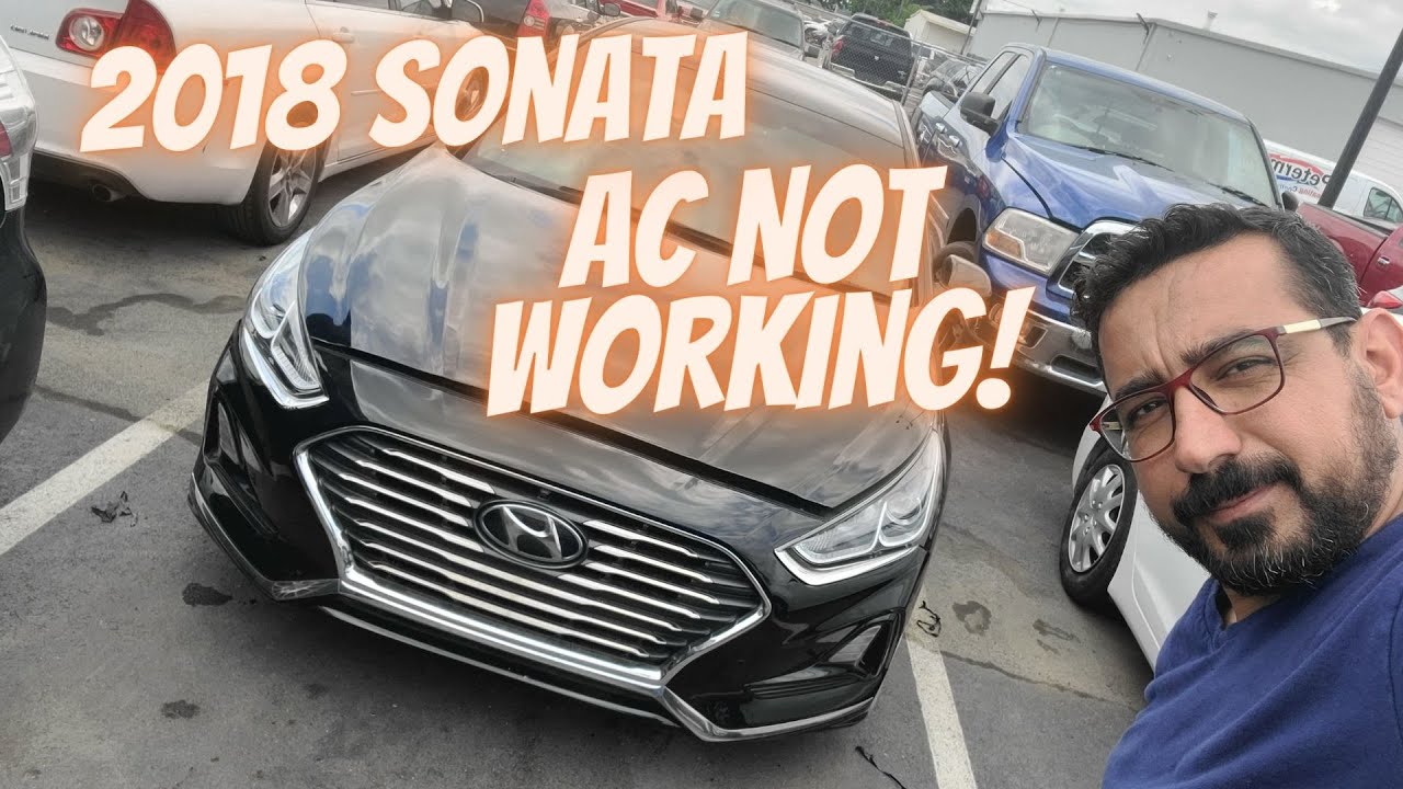 Кондиционер Hyundai Sonata 2018 года не ремонтировался после ремонта!
