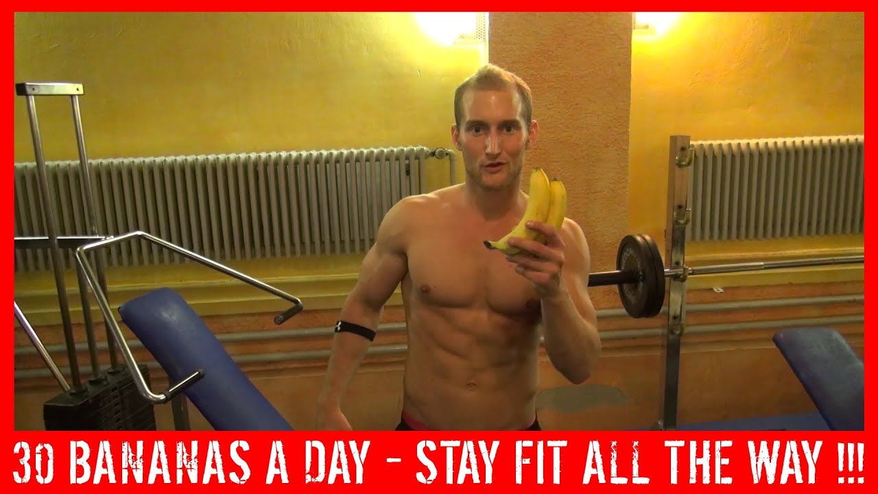 30 Bananas a day - stay fit all the way - KARL-ESS.COM