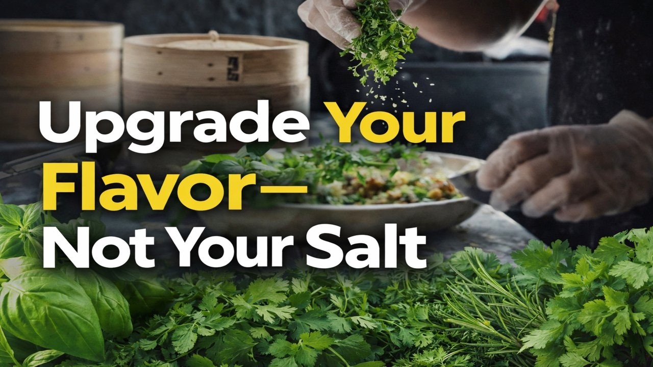 Upgrade Your Flavor—Not Your Salt