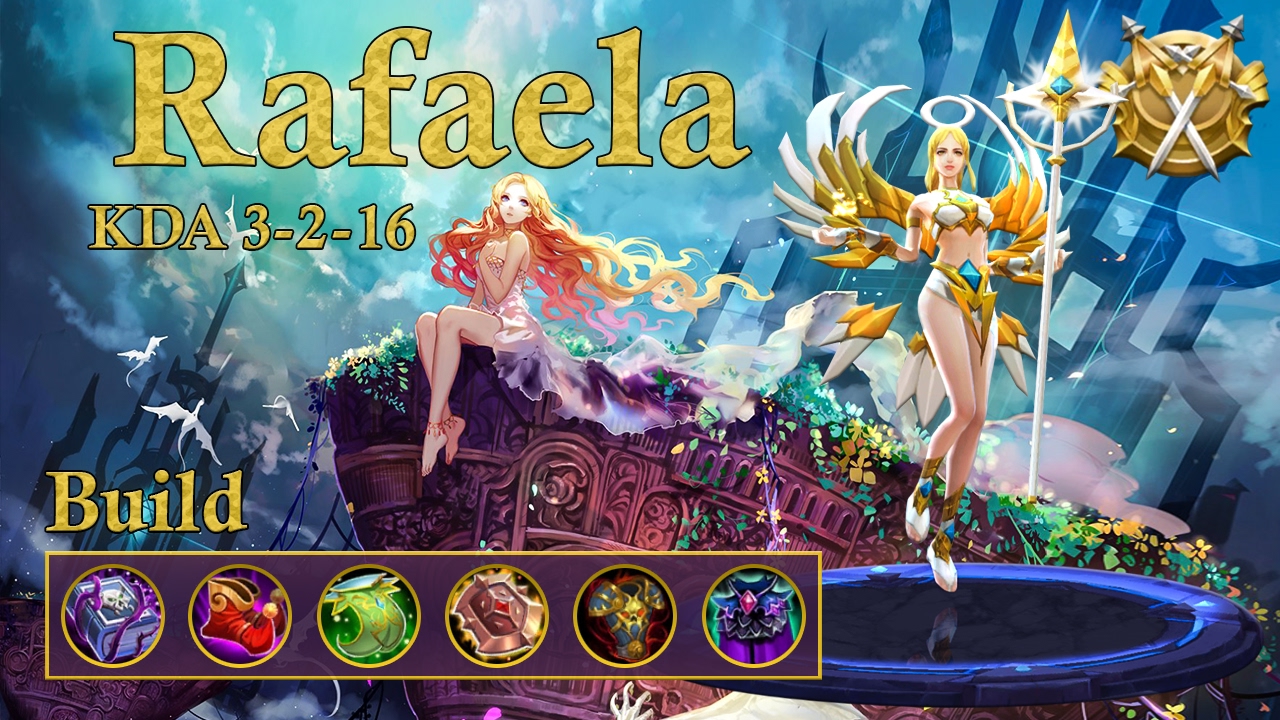 Mobile Legends: Rafaela, frontliner support in a super tough game!