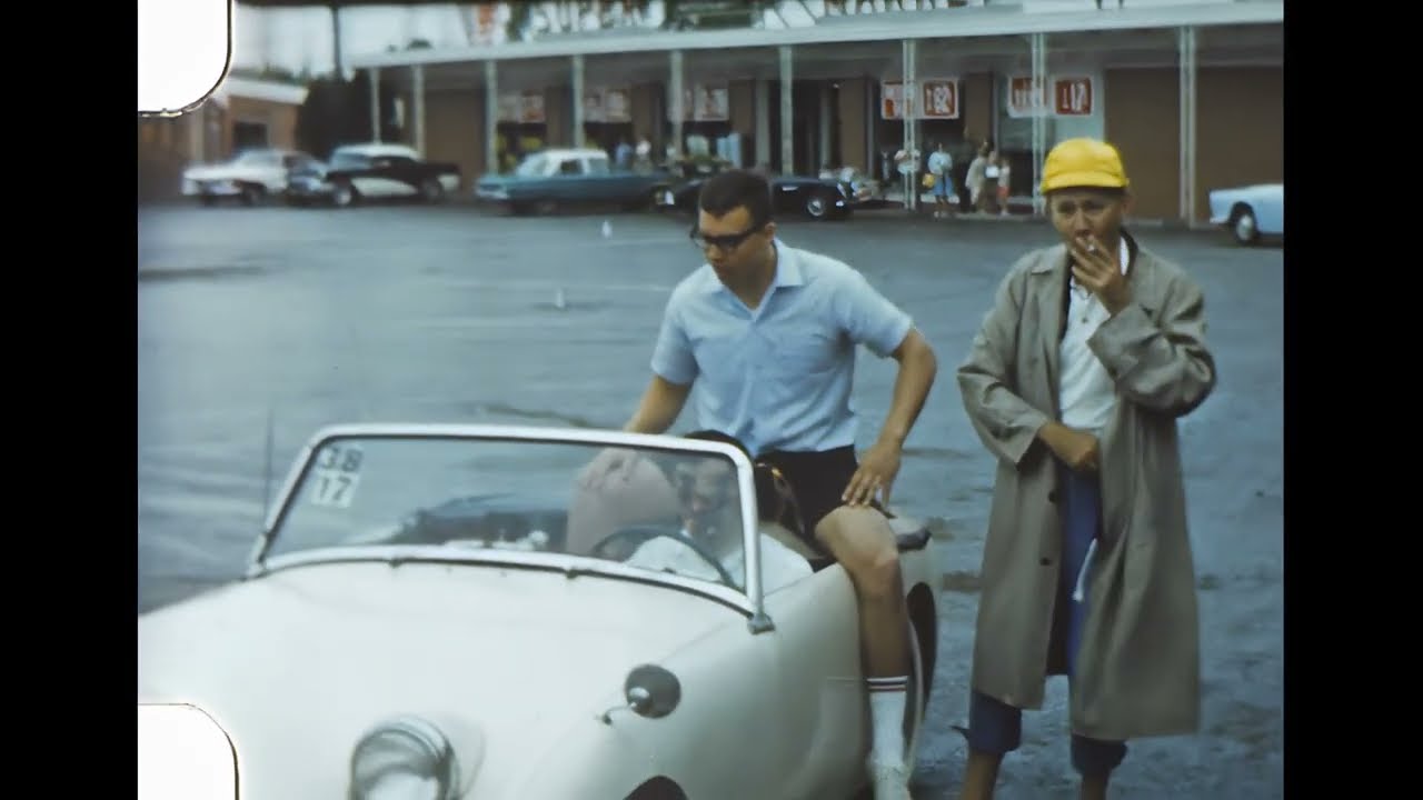 1960s Car Rodeo & Classic Auto Show – Rare 8mm Footage