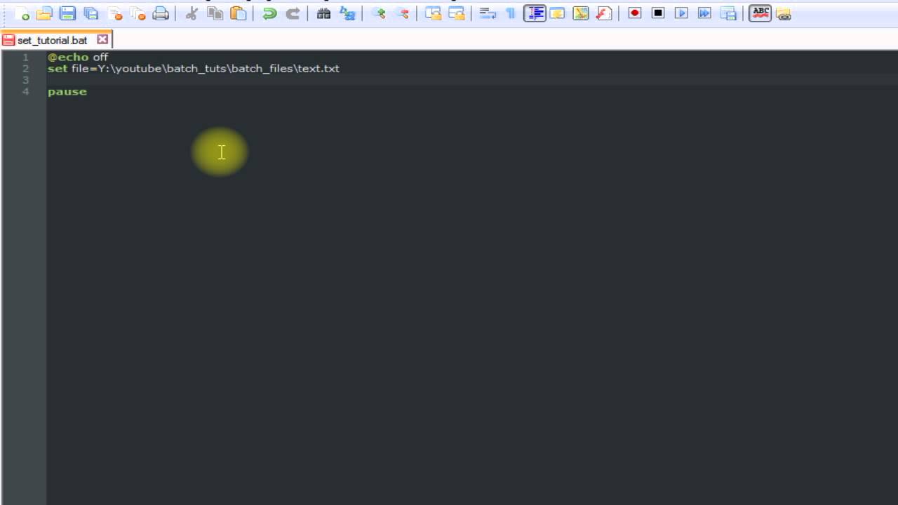 batch file tutorial 6 (writing to a text file!)