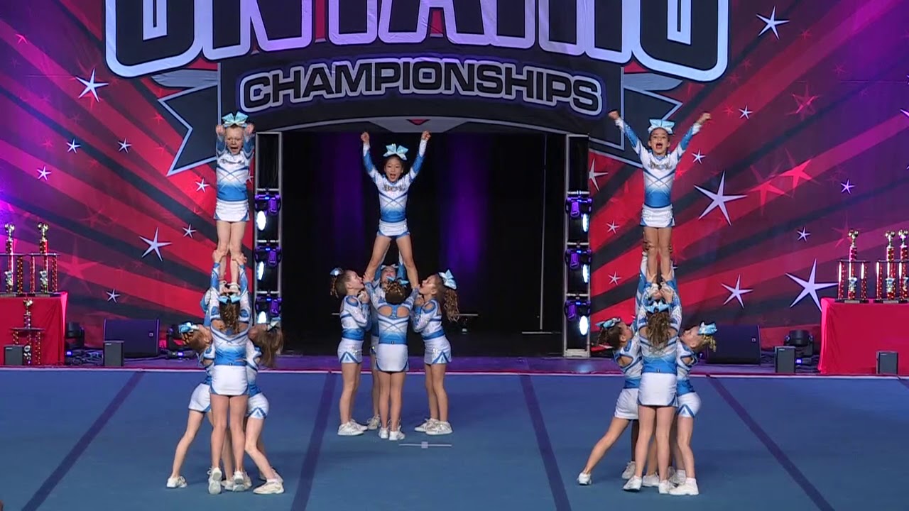 Beach Cheer Athletics Waves   Mini 2 Run 1