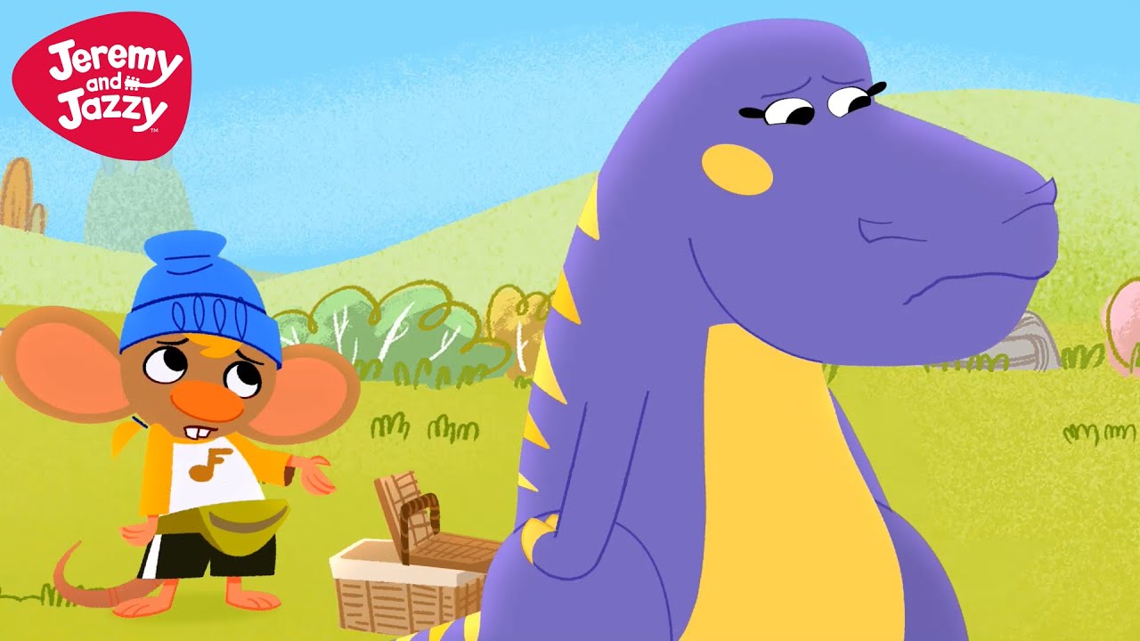 Stu and the Frustrated Dinosaur 🦖 Playing With Stu by Jeremy and Jazzy