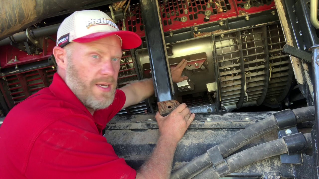 Диагностика остановки работы комбайна Case IH Axial Flow