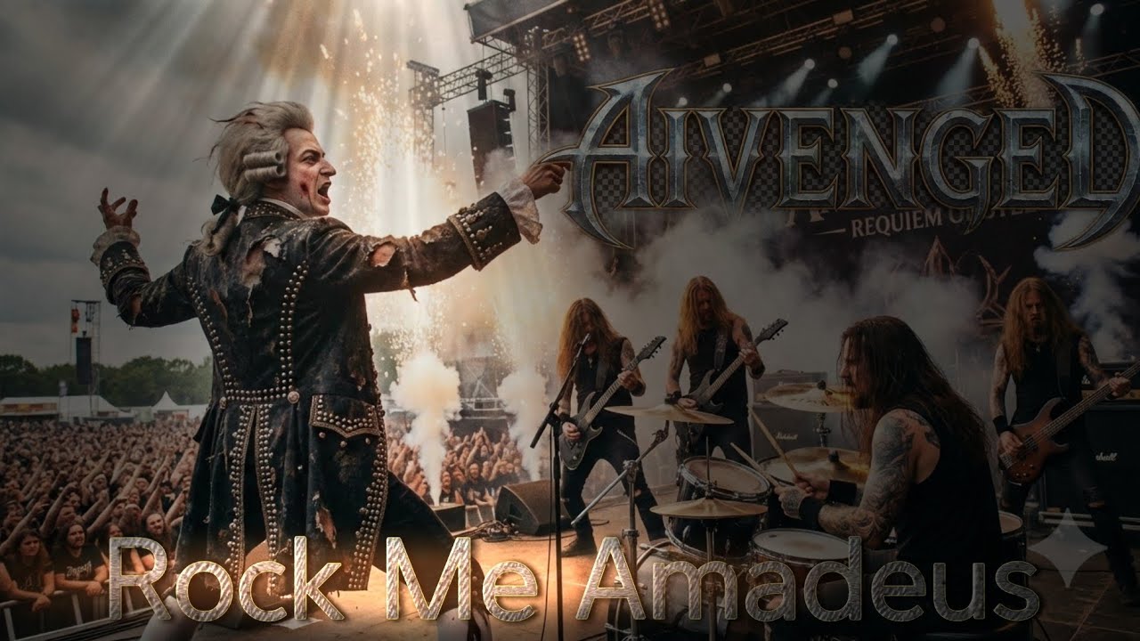 ROCK ME AMADEUS -Cover version by FALCO with the powerful sound of LINKIN PARK by AIVENGED 