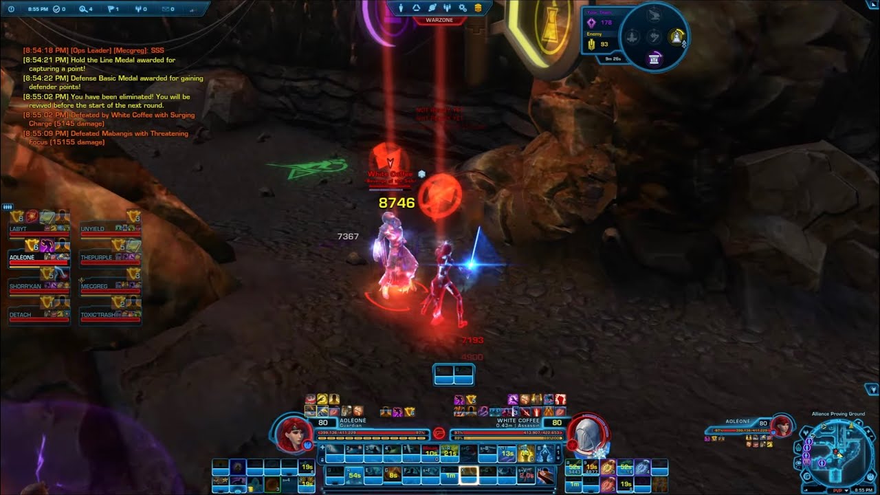 SWTOR Odessen 13-08-23 Guardian (zzzz map but actually exciting match)