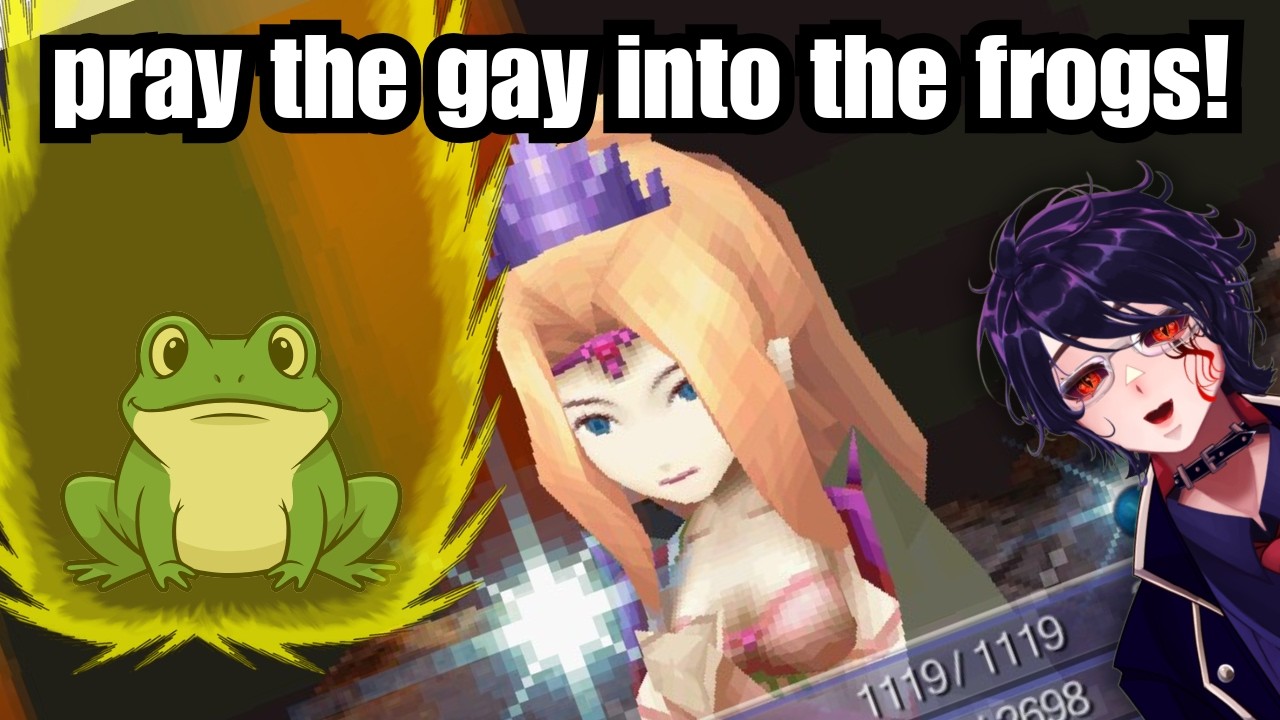 PRAY THE GAY INTO THE FROGS! final fantasy IV playthrough