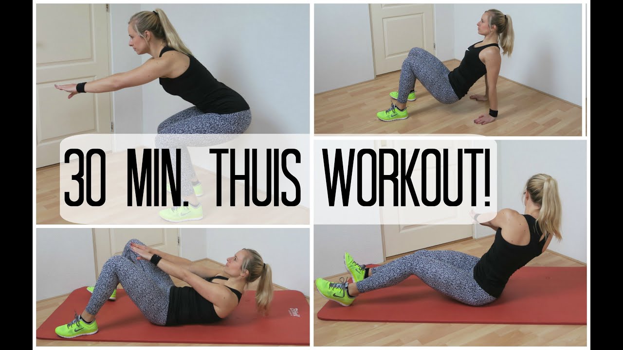 30 min. Workout: Conditie, Full body kracht en Vet