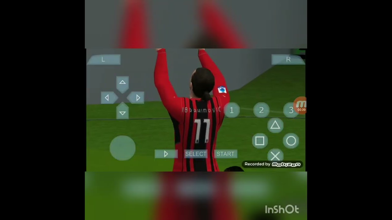 How to make the goal célébration signature in eFoutball 2022  ppsspp