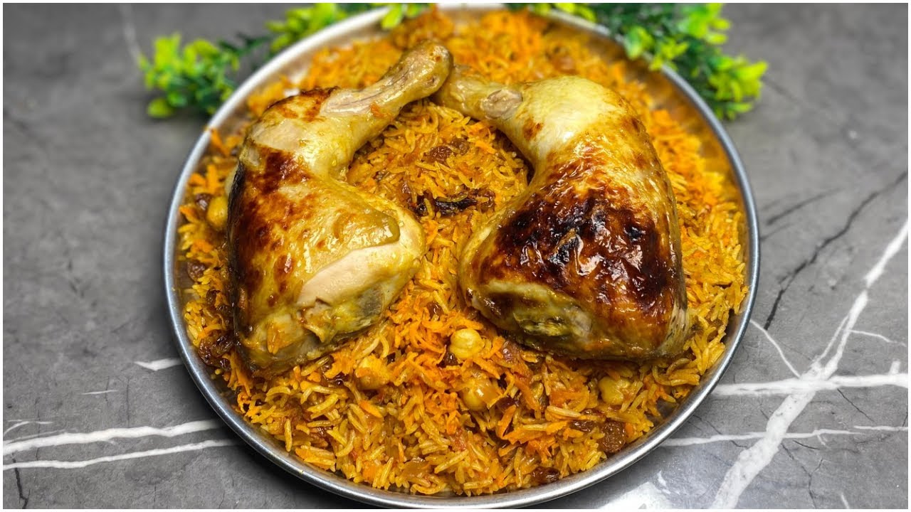 رز بخارى بالدجاج / لعشاق البخارى  فاخر من الأخر هذا هو البخارى الي بيضرب في وسط الراس لا يفوتكم 