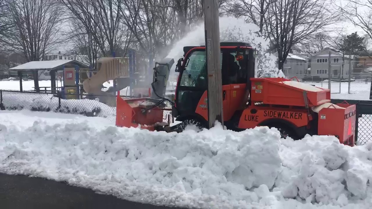 Meet Luke Sidewalker, a Medford snow plow