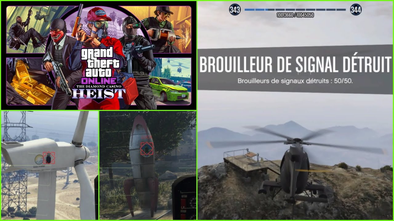 [ДОПОЛНЕНИЕ «ОГРАБЛЕНИЕ КАЗИНО»] НАЙДИТЕ 50 ГЛУШИТЕЛЕЙ СИГНАЛА В GTA ONLINE!!!