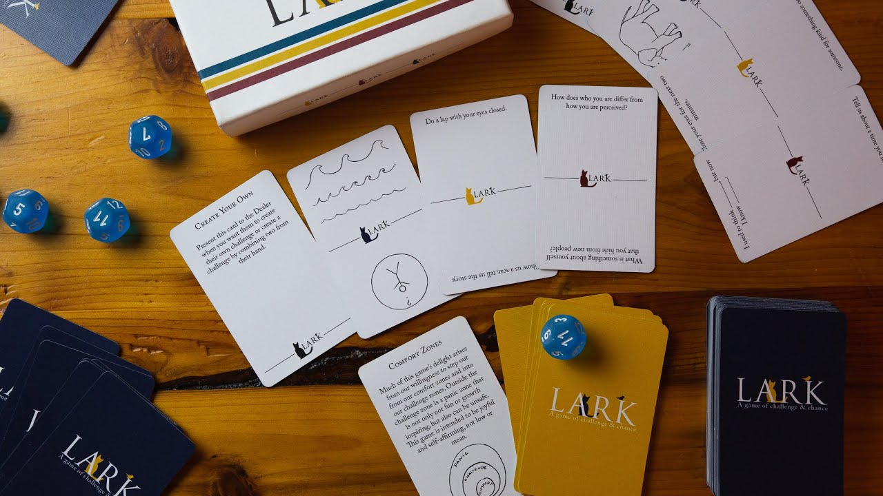 Lark a Game of Challenge & Chance. Play it!