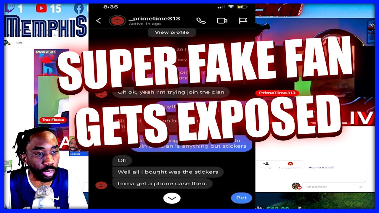 FATALITY!! FLOCKA EXPOSED SUPER FAKE FAN FOR PLAYING BOTH SIDES! LOOKIN FOR CASPER! #BOKC #GOMFSFB