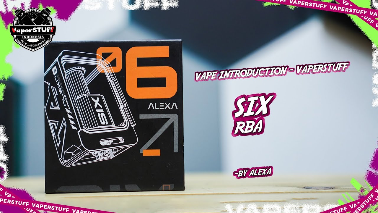 ASIK JUGA NIH ATOMIZER! | SIX RBA BY ALEXA